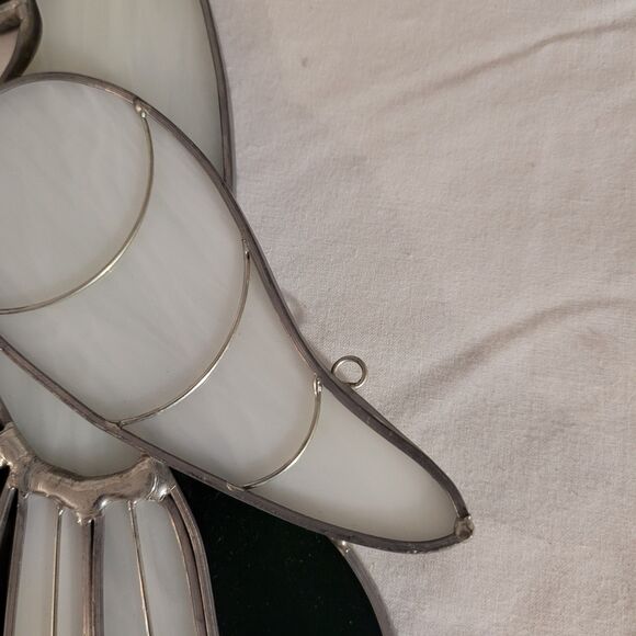 Stained Glass suncatcher lead trimmed Parrott colorful 12.5 IN - Picture 3 of 9